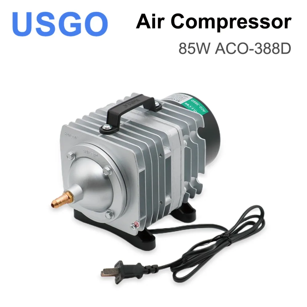 

USGO Air Compressor 85W ACO-388D Electrical Magnetic Air Pump 110V 60HZ / 220V 50HZ