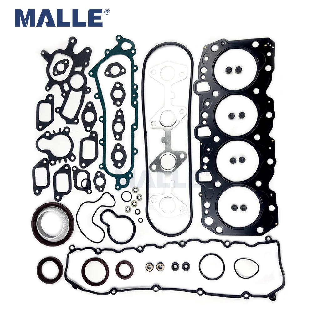 1KZ Engine Full Overhaul Gasket Kit For Toyota LAND CRUISER 90 1KZTE KZJ95 Car Accessories Cylinder Head 04111-67040 04111-67020