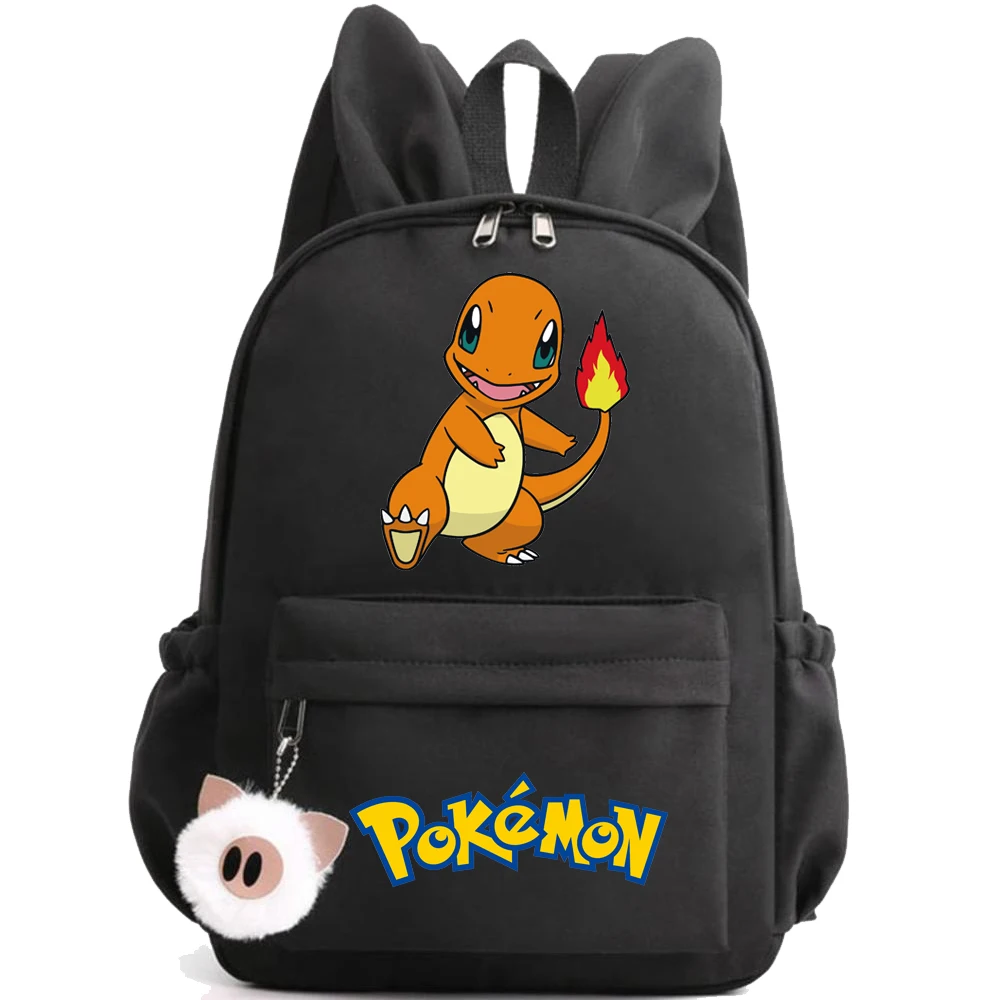 Potwór film Pokemon plecak zabawka dla dzieci tornister Pikachu Charizard Gengar Bulbasaur plecak prezent urodzinowy dla dzieci zabawka