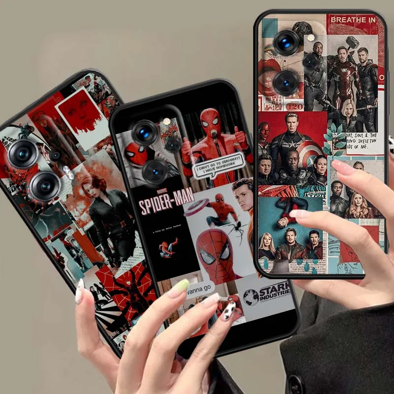 

Marvel Avengers Aesthetic For Xiaomi Mi Poco F3 F4 F5 F6 X3 X4 X5 X6 X7 M3 M4 M5s M5 M6 GT Pro 5G Black Cover Phone Case