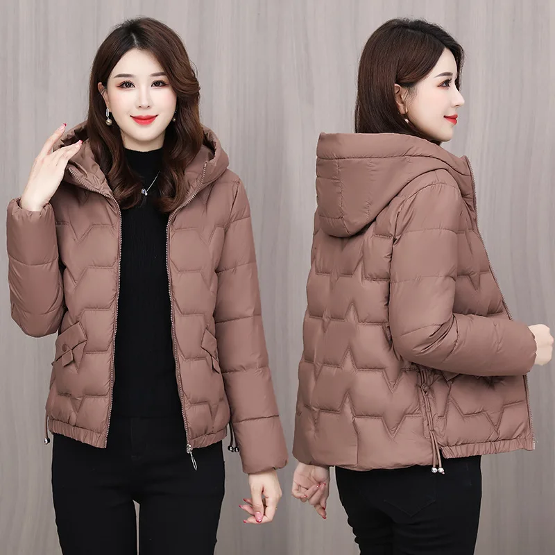 2023 New Winter Women Jacket Parkas Coat Thick Warm Padded Coat Female Winter Outwear Loose Jacket Parkas Snow Wear Outwear tops