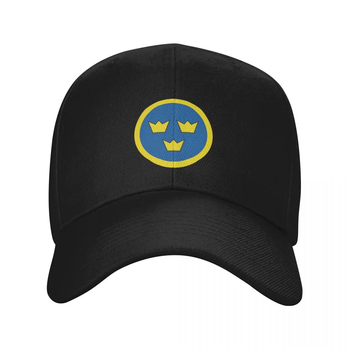 Swedish Air Force Roundel Baseball Cap Hat Man For The Sun Winter hat Women's Beach Men's