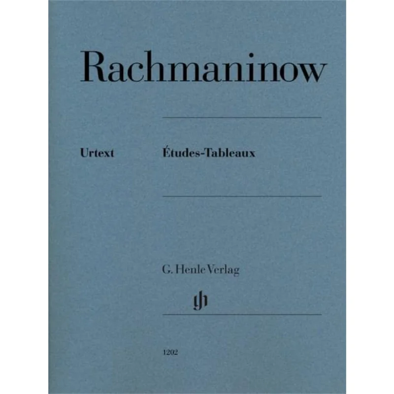 

HN1202 Rachmaninow Studypaintings Rahmer Dominik G Henle Verlag 9790201812021 Book