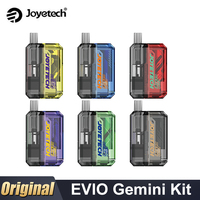 Original Joyetech EVIO Gemini Pod Kit 650mAh Battery 6.5ml Cartridge 1.0ohm Mesh Coil Vape E Cigarette Vaporizer