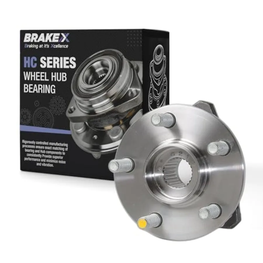 Radlager- und Nabenbaugruppe vorne rechts, kompatibel mit dem langlebigen Beifahrerseitenrad der Serie 19952000 Chrysler Cirrus HC.