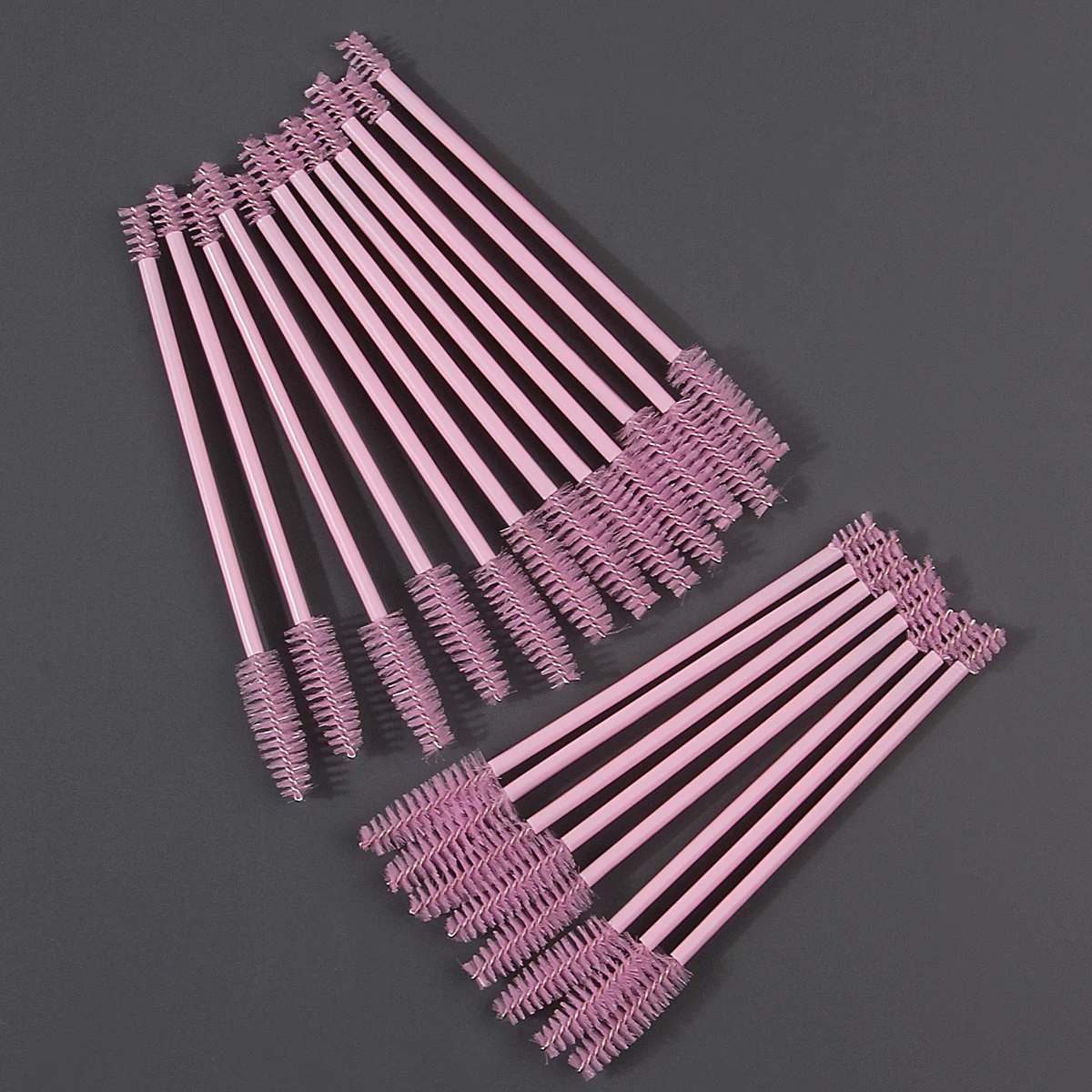 Tête de brosse spirale à double tête, douce et flexible, brosse à mascara, brosse à sourcils, outil de brosse de maquillage pour les yeux polyvalent, 20 pièces