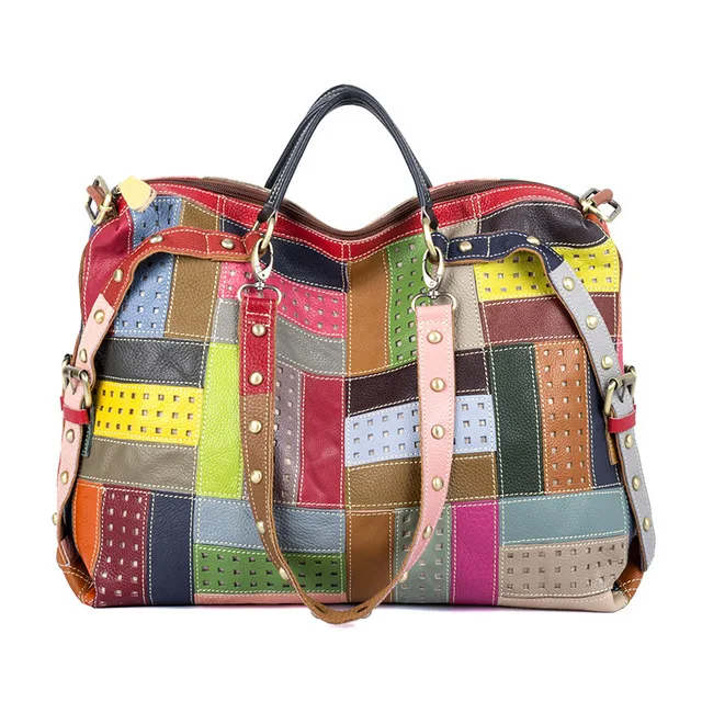

2024 New Fashionable Cowhide Shoulder Bag Large Capacity Women's Bag Casual Crossbody Bag Dig Bag Soft Handle Zipper Closure