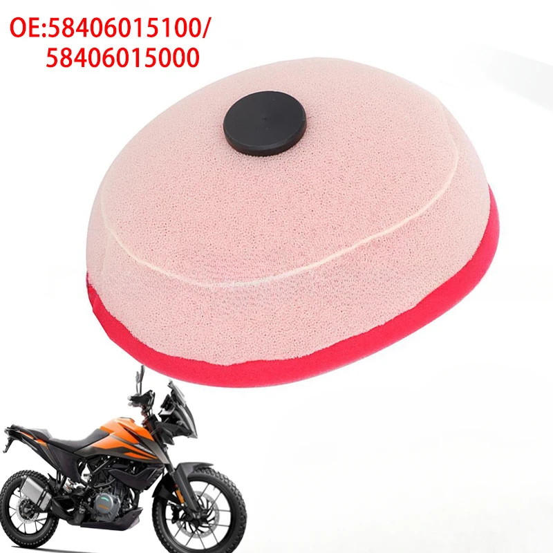 

JSRAOIMG Motorcycle Washable Foam Air Filter Intake Cleaner For KTM 60SX 60 65 SX XC 625 SMC SXC Husqvarna TC65 Sponge Element