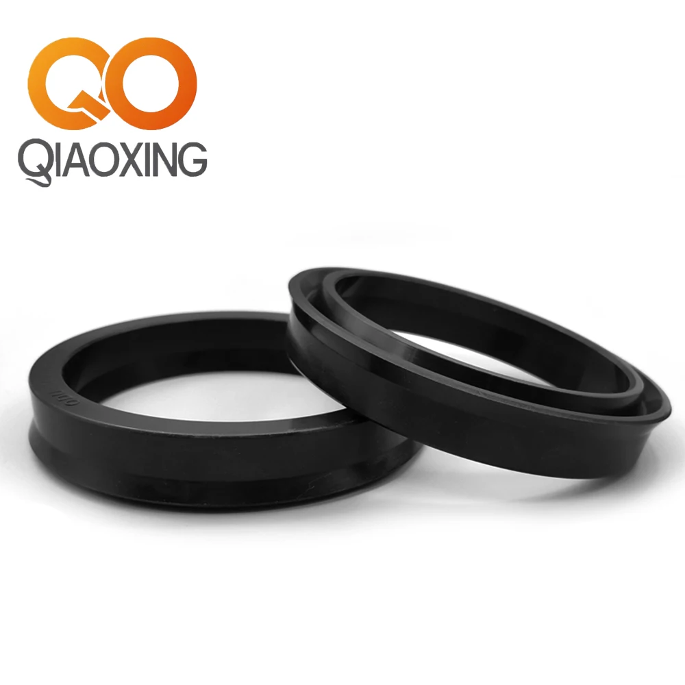 10PCS ODU Piston Rod Seals | OD 16~55mm | -35°C~105°C High Pressure NBR Oil-Resistant Hydraulic Oil Seals for Cylinders