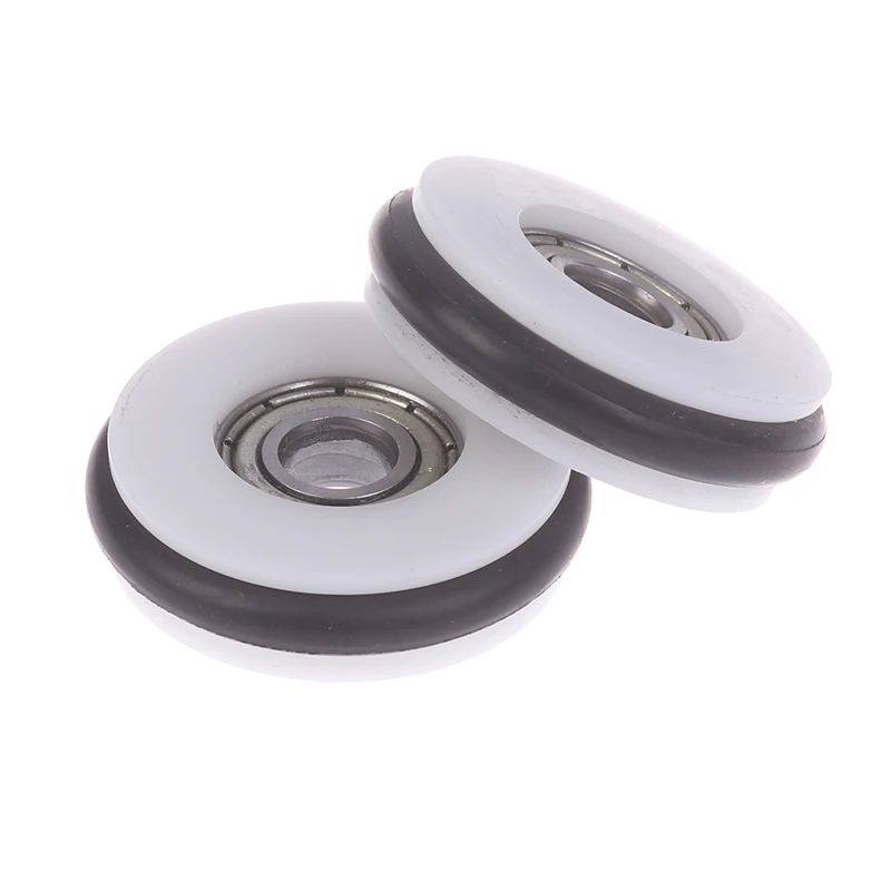 6*28*8mm Buna-N Rubber O Rubber Ring Silent Elastic Wheel 696 Bearing Roller Mute Elasticity Roller Pulley【Homeclub】