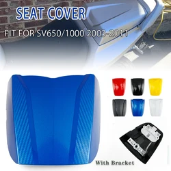 Fit For SUZUKI 2003 - 2012 SV650 SV650S SV1000 SV1000S Rear Seat Cover Tail Fairing Passenger Pillion Cowl W/Bracket 2006 2007
