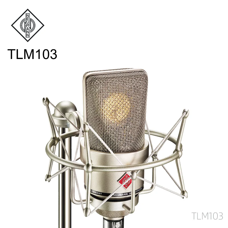 Original Brand TLM103 Capacitor Microphone Host Live Recording Performance Professional Karaoke Condenser Microphone