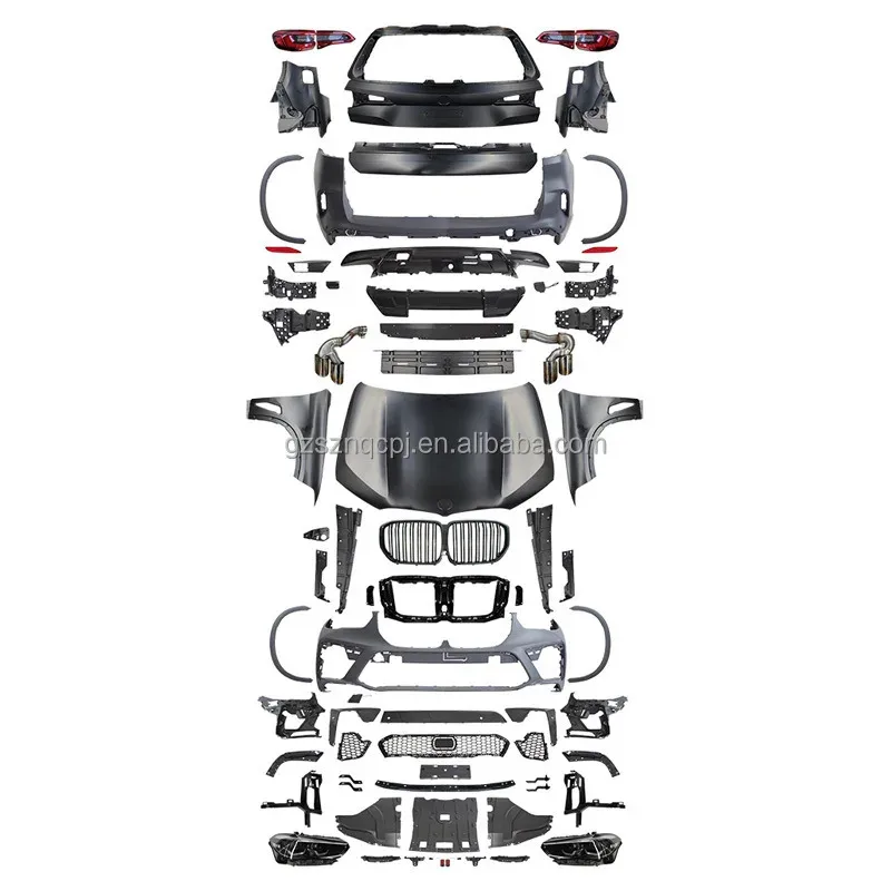 

Body Kit for X5 E70 2008-2013 Accessories Upgrade 2024 X5M FRONT BODY BUMPER REAR BUMPER Assy SIDE SKIRT LOOK