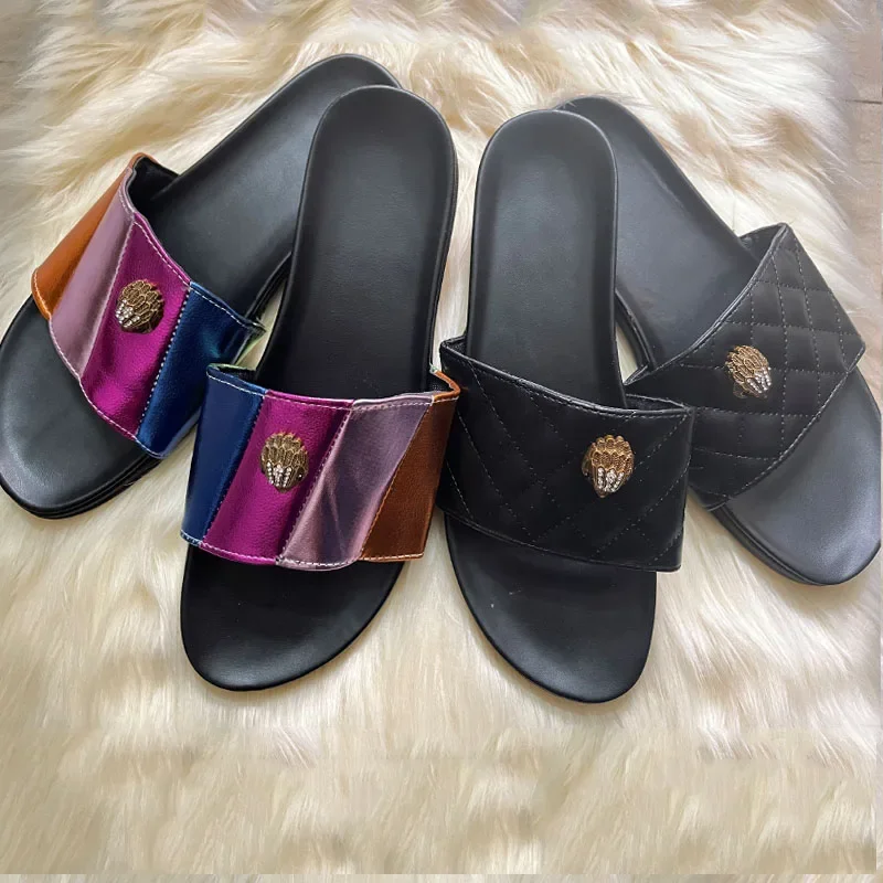 

New Kurt G Sandal Women's Slippers Playa Summer Soft Bottom European Station Beach Sandals Women Outdoor Wear Shoes Eagle