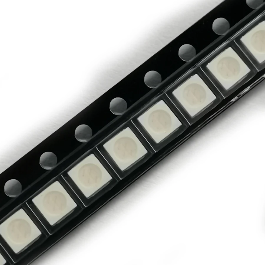 100PCS/Lot SMD LED 3030 6V Blue Color Two-Emitting-Chips High Power For TV Backlight Strips Application