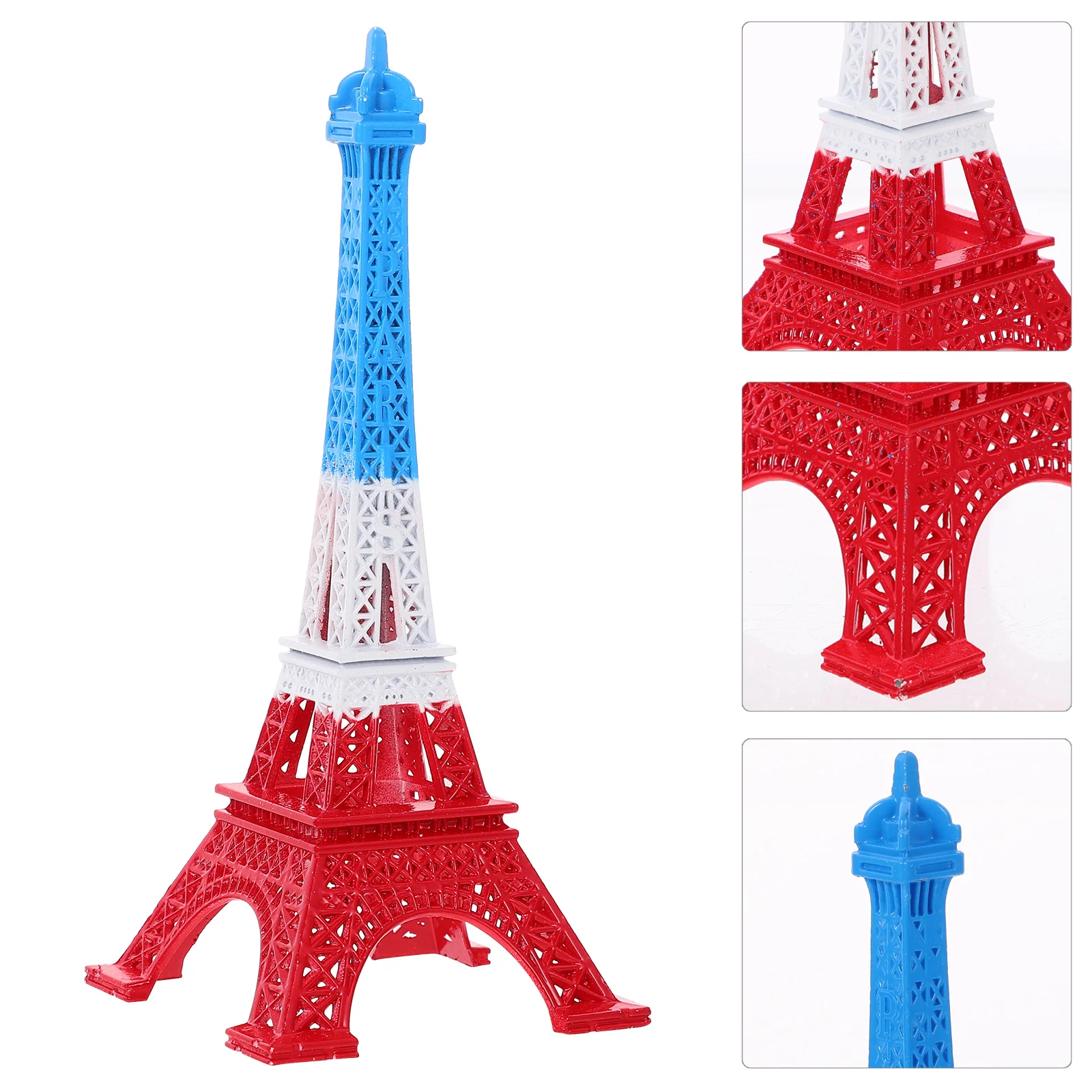 

Eiffel Tower Ornaments Home Decor Cute Room Accents Metal Building Model Travel