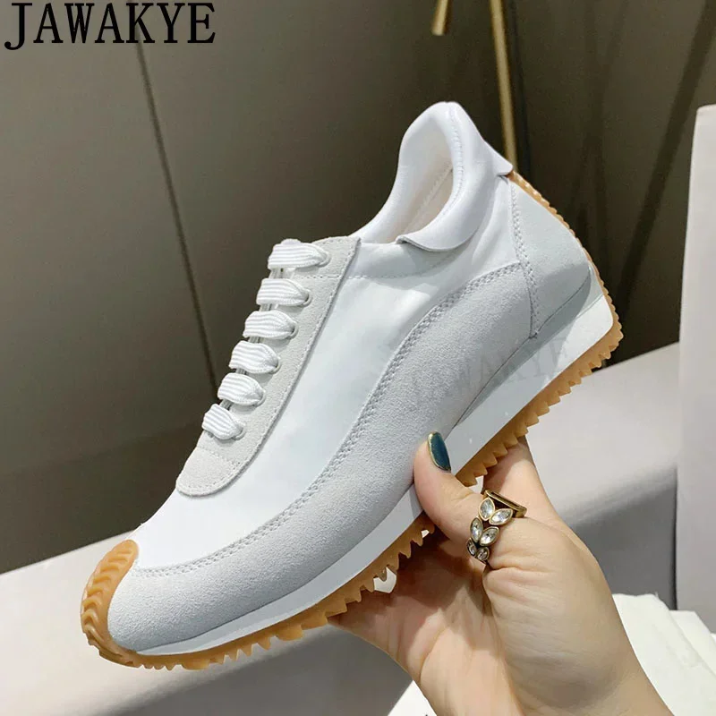 Multicolour Brand Sneakers Flat Shoes Women Summer Lace-Up Casual Canvas Shoe Unisex Plus Size Comfort Trainer Run Shoes Men