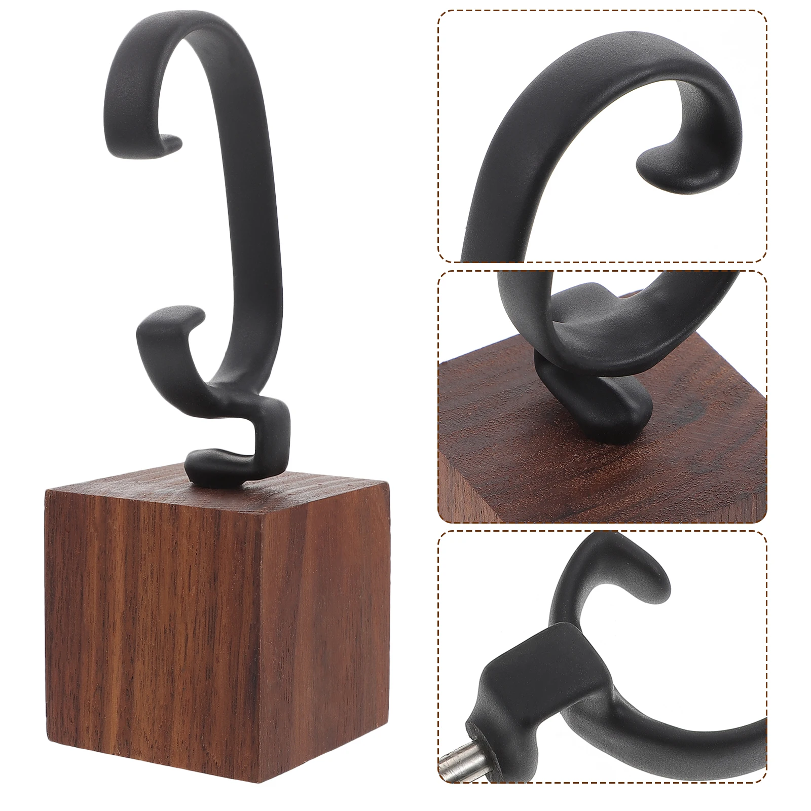 

Walnut Watch Stand Display Rack Holder Store Stands Single Bracket High Quality Walnut Wood Base Design Bracelet Watch