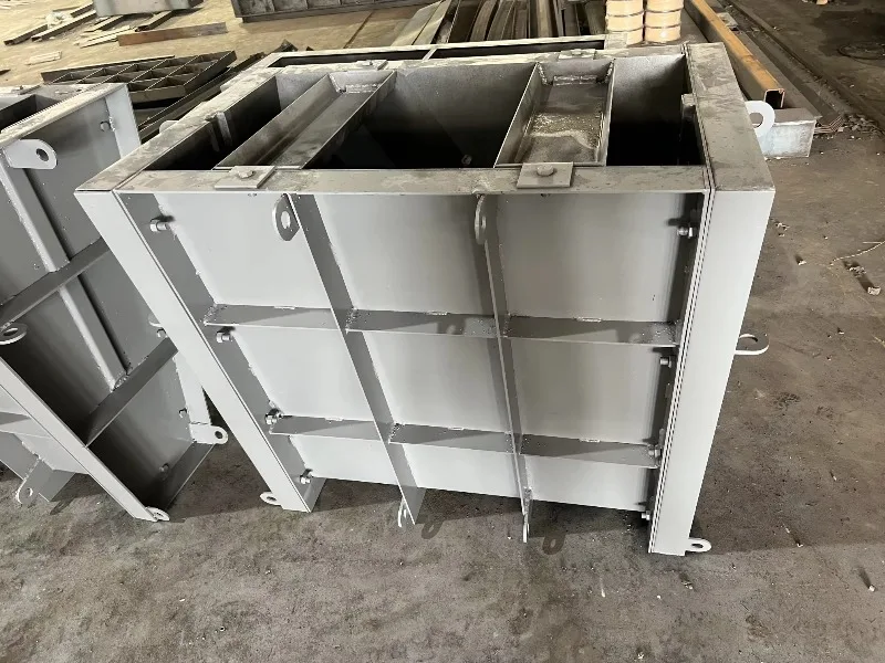 Customize various sizes of interlocking block molds for precast concrete components