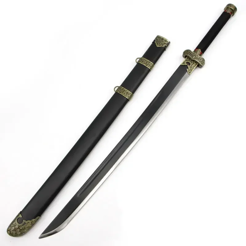 

[Funny] 104cm Cosplay The Lost Tomb Sword Kylin Zhang weapon wooden Sword model Costume party Anime show props gift