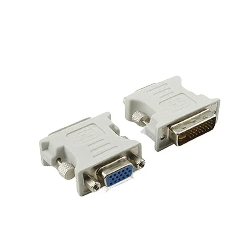 DVI D Male To VGA Female Socket Adapter Converter VGA To DVI/24+5 Pin Male To VGA Female Adapter Converter