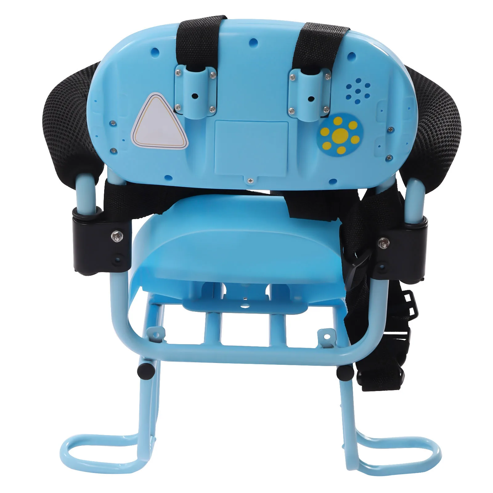 Safe And Comfortable Rear Child Bike Seat Attachment for Adult Bike with Seat Cushion Rust-proof Waterproof