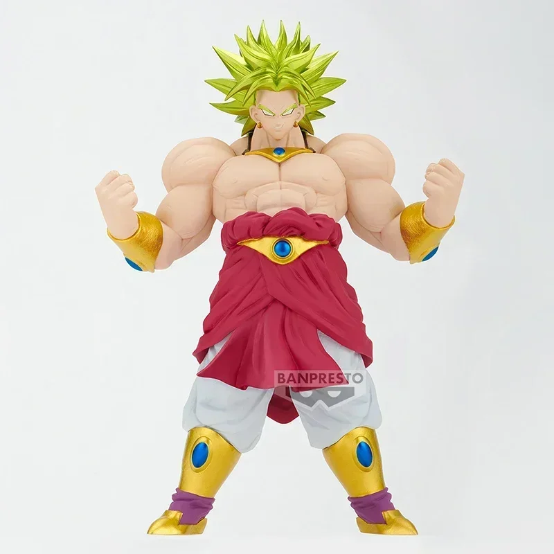 Bandai Original Banpresto Anime Dragon Ball Z BLOOD OF SAIYANS Super Saiya Broly PVC Anime Action Figure Model Collection Toy