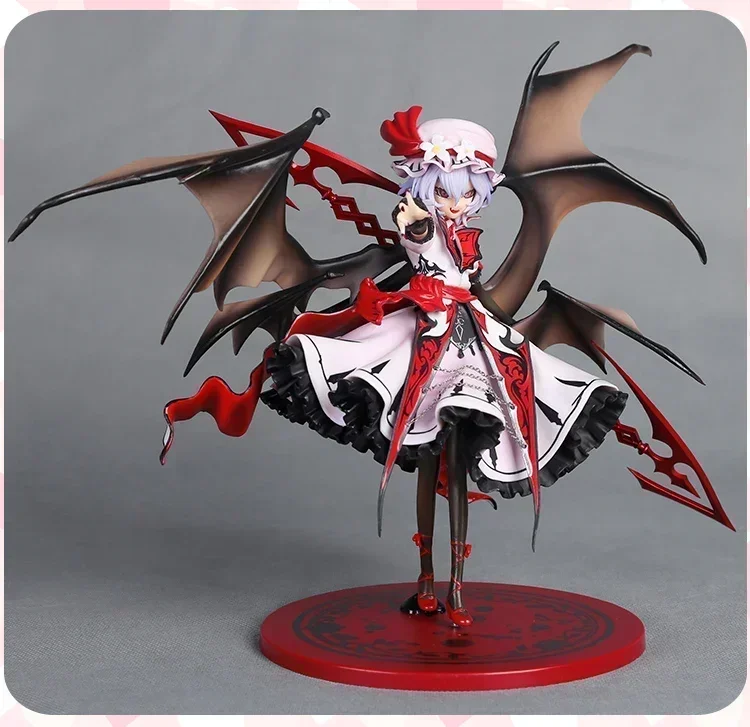 Kawaii Anime Touhou Project Anime Figure Remilia Scarlet Pvc Action Figure Model Toys Figure Collection Doll Children Toys Gift