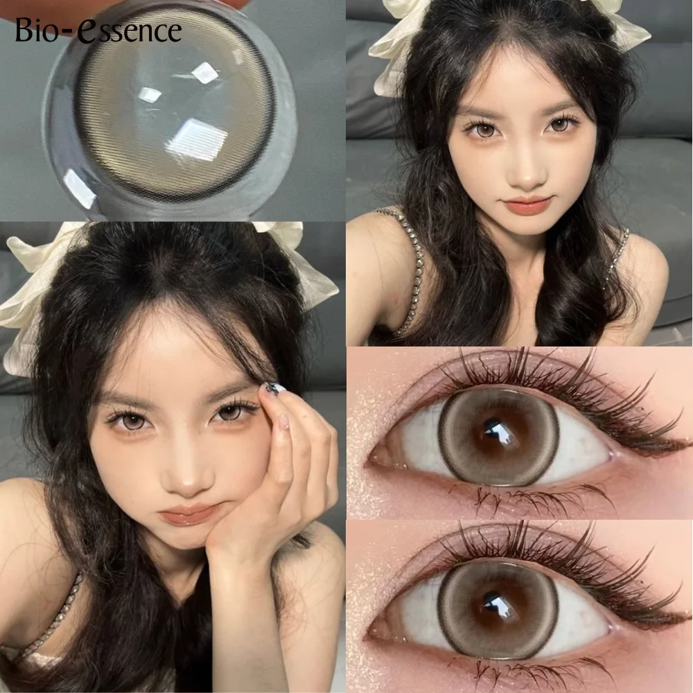 Bio-essence Colorcon 1 Pair Korean Lenses Colored Contact Lenses for Eyes Big Eye Lenses Brown Lenses Blue Eye Lenses Y2k Lenses