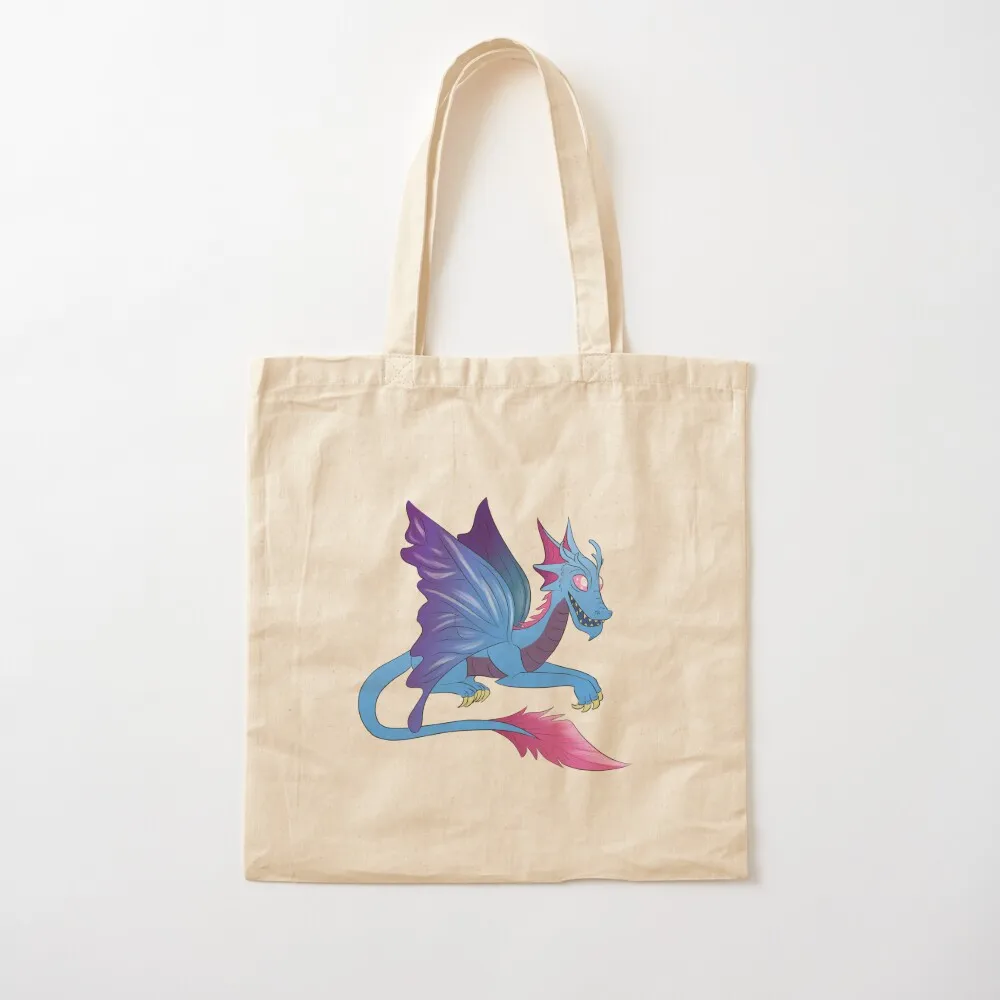 Blue Fairy Dragon Dungeons and Dragons Tote Bag