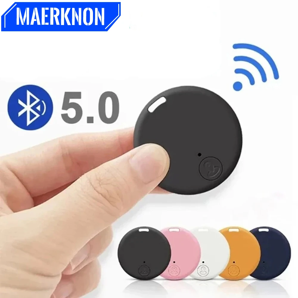 

Мини-умный GPS-трекер Bluetooth с защитой от потери устройств, умный локатор для ключей/багажа/домашних животных/детской сумки/кошелька, умный искатель