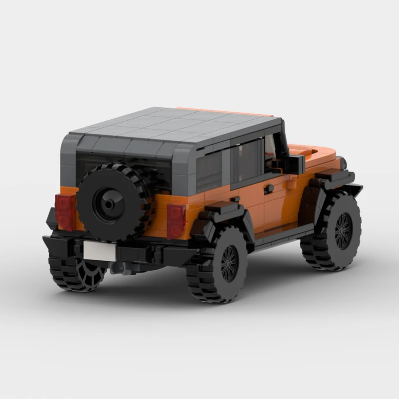 MOC F150 Bronco F450 Pickup Truck Building Blocks Jeep Off-road MK1 Sports Car Speed Racing Vehicle Bricks Toys Gifts For Boys