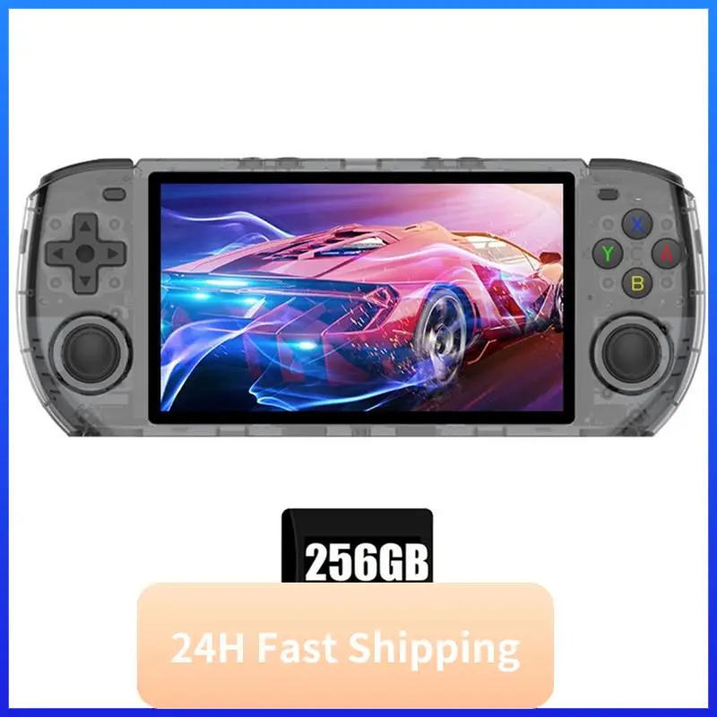 

RGB10 Max3 Retro Game Console 16G+256G 5.0 Inch Handheld Video Game Console For MAME PSP N64 GBA NDS Emulator Easy To Use A