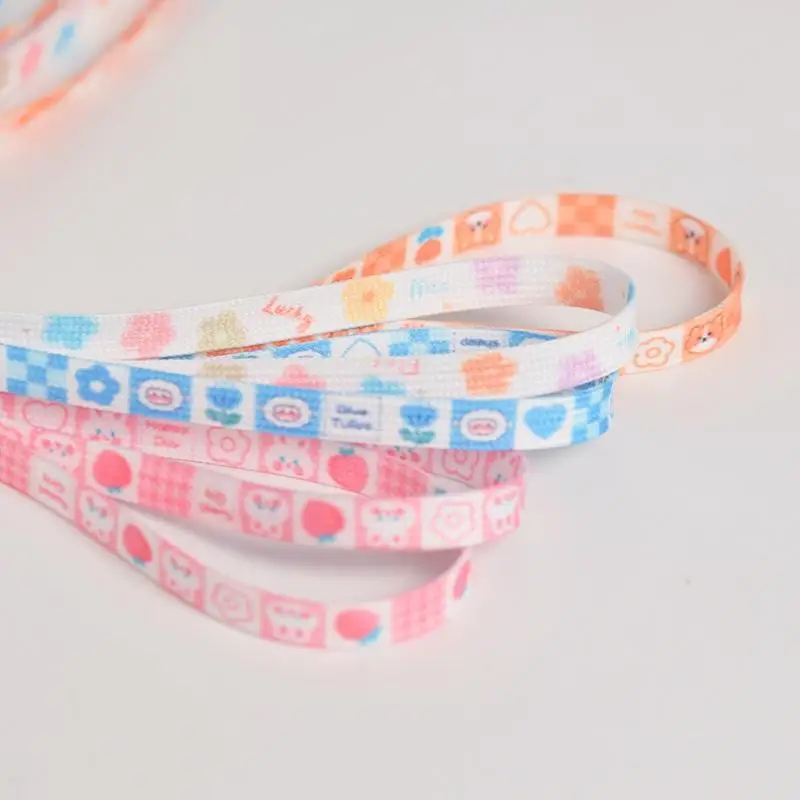 الطباعة أربطة أحذية لطيف القطط الجراء أحذية رياضية أربطة الحذاء الرجال النساء عالية الجودة قماش غير رسمي الأبيض حذاء مسطح الأربطة سلاسل