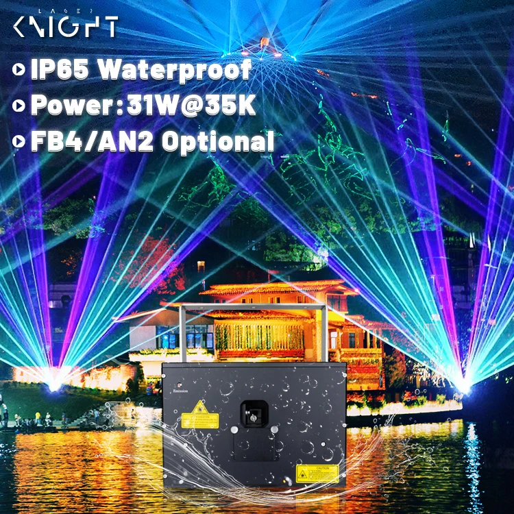 40 Watt Outdoor Waterproof Dj Rgb Animation Projector Light