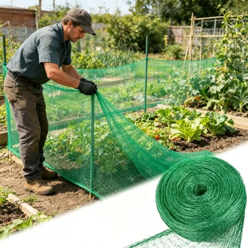 Heavy Duty Square Mesh Trellis Netting for Climbing Plants Garden Vegetable Support Cucumber Tomato Bean Loofah  Grape Vine