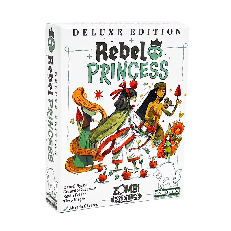

Настольная карточная игра REBEL PRINCESS Ultimate Family Party Game Trick-Taking Fun для 3-6 игроков Deluxe Edition