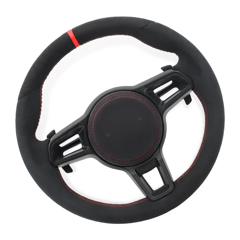 

Customized Car Steering Wheel for Porsche Cayenne Boxster Panamera Cayman 911 991 987 981 958 970 997 718 Steering Wheel GT3 GTS