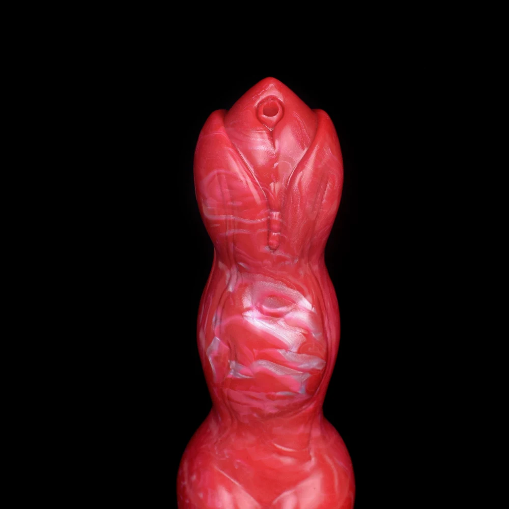 Esguichando Dog Knot Dildo com Ventosa para Casais Hands-Free Play, Grande Brinquedo Do Sexo De Silicone, Ejaculação, N-HFZS5048