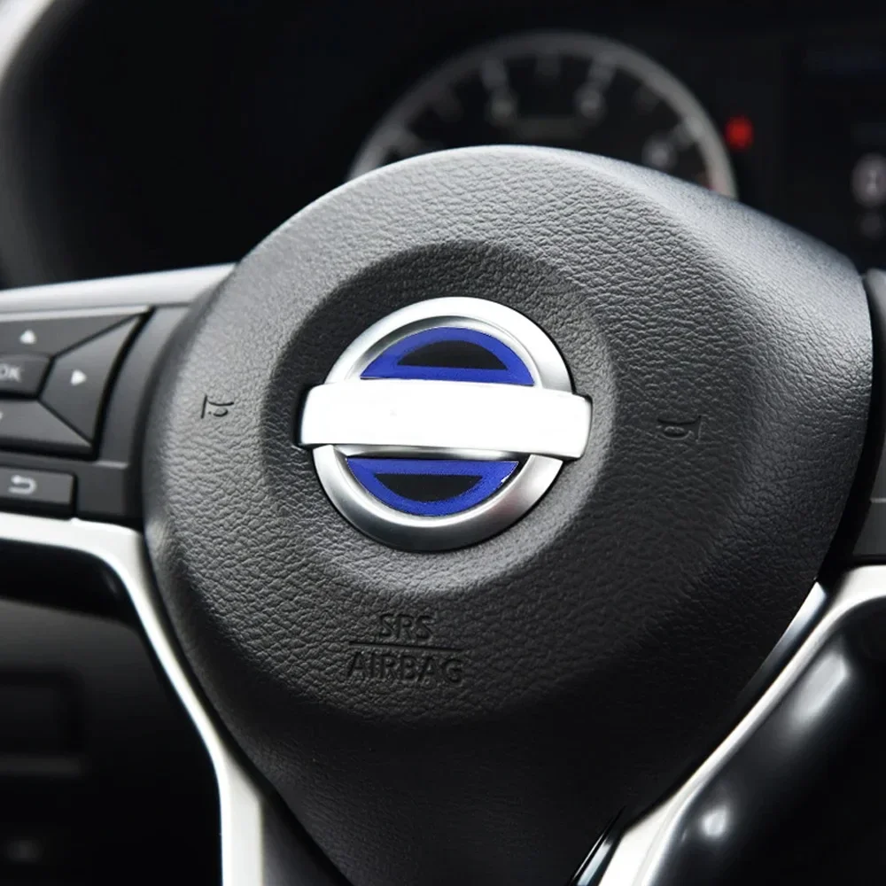 عجلة توجيه سيارة حلقة الترتر ملصقات اكسسوارات لنيسان قاشقاي J11 J10 X-trail T32 جوك ألتيما سنترا ركلات ميكرا ليف