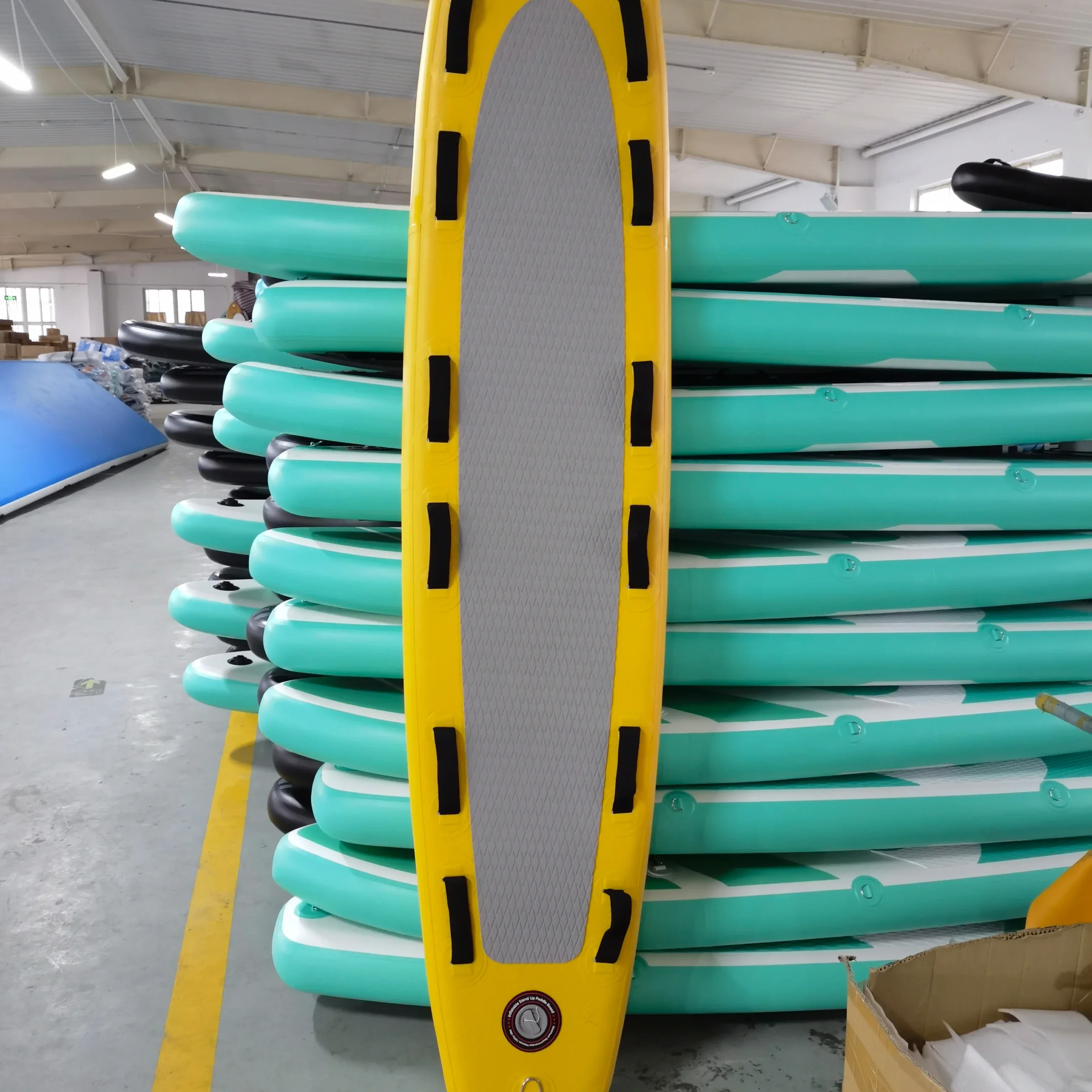 

320x56x10cm Custom Free Logo Inflatable Lifeguard Stand Up Paddle Board For Beach Safety