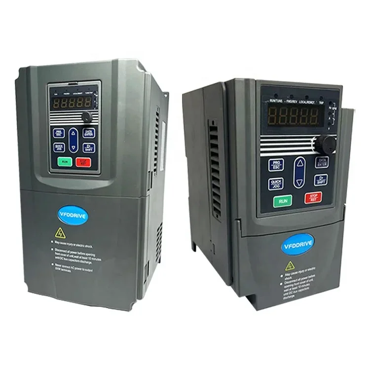 Superior Frequency Converter 15kw Vfd 220v Single Phase To 3 Phase 380v Vfd Motor Controller 1 Phase