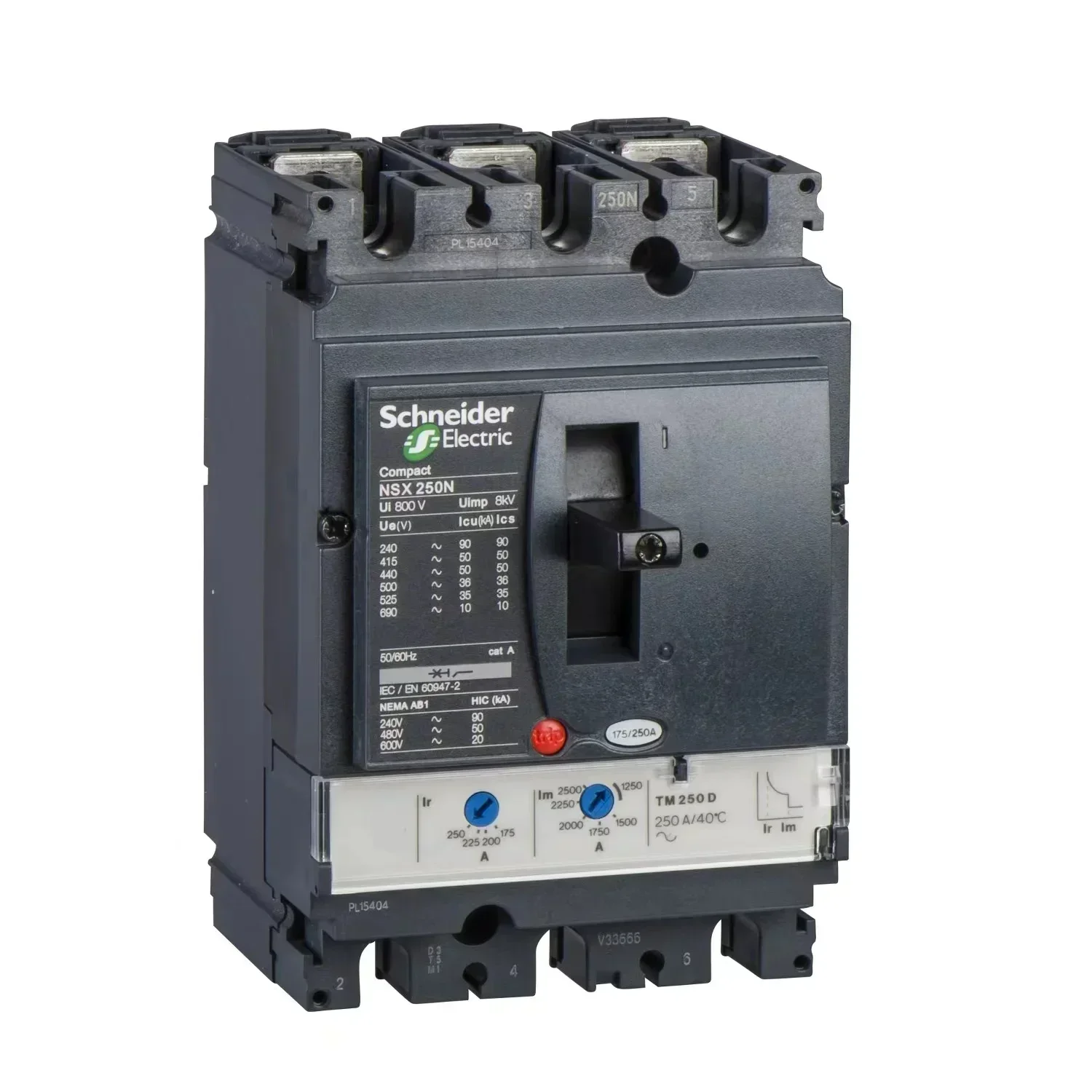 NSX100F 3P3D TM100DLV429843  Industrial Controls Molded Case Circuit Breaker Air  Switch  Circuit  Breaker  Circuit-breaking