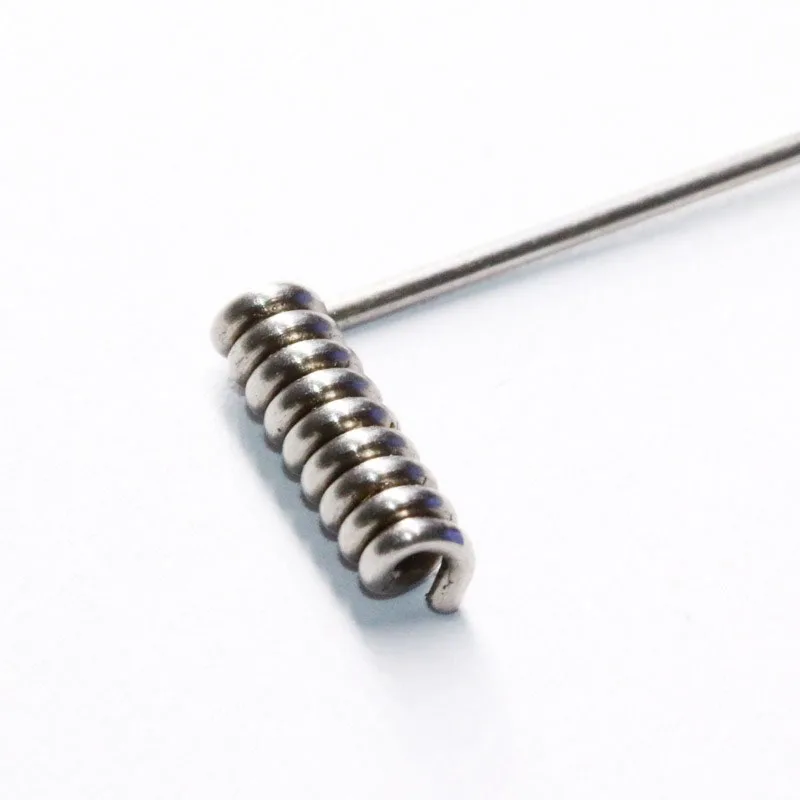 10 teile/los 8/10/15/20/25cm Edelstahl L-Form Balance Rolling Swivel Connector Angel gerät Werkzeug Pesca Angel zubehör – Detail 3