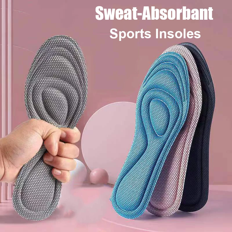 

Nano Memory Foam Insoles for Shoes Men Women Deodorant Absorb-Sweat Massage Sport Insole Feet Orthopedic Shoe Sole Running Pads