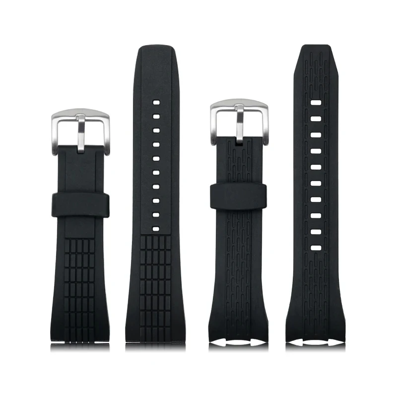 For Seiko VELATURA/SRH Series SPC007 Waterproof Sweat Resistant Silicone Outdoor Sports Rubber Watchband Watch strap Men 26mm