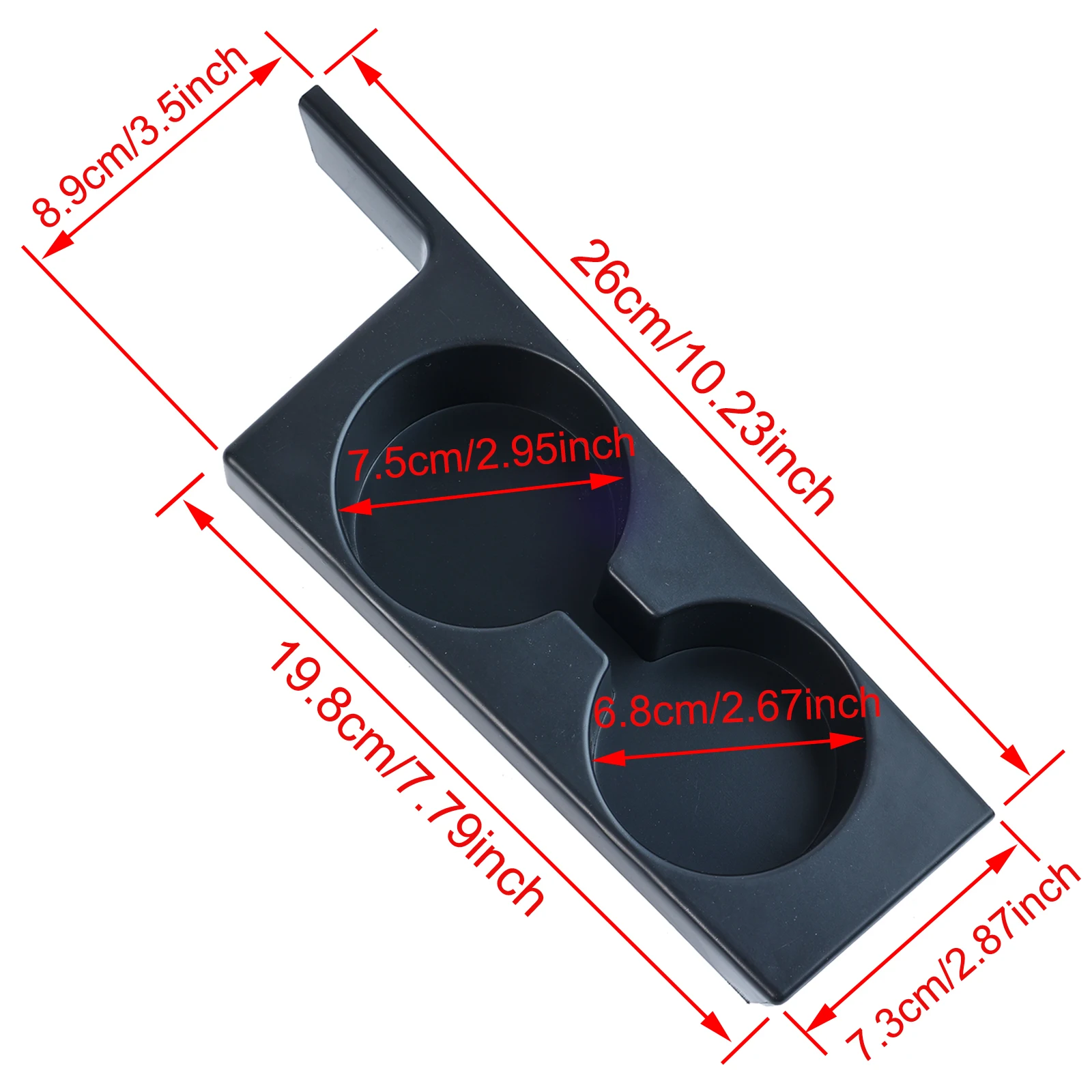 Front Cup Holder Center Console Cover For BMW E39 5-Series 528i 525i 530i 540i M5 1997 1998 1999 2000 2001 2002 2003 Accessories