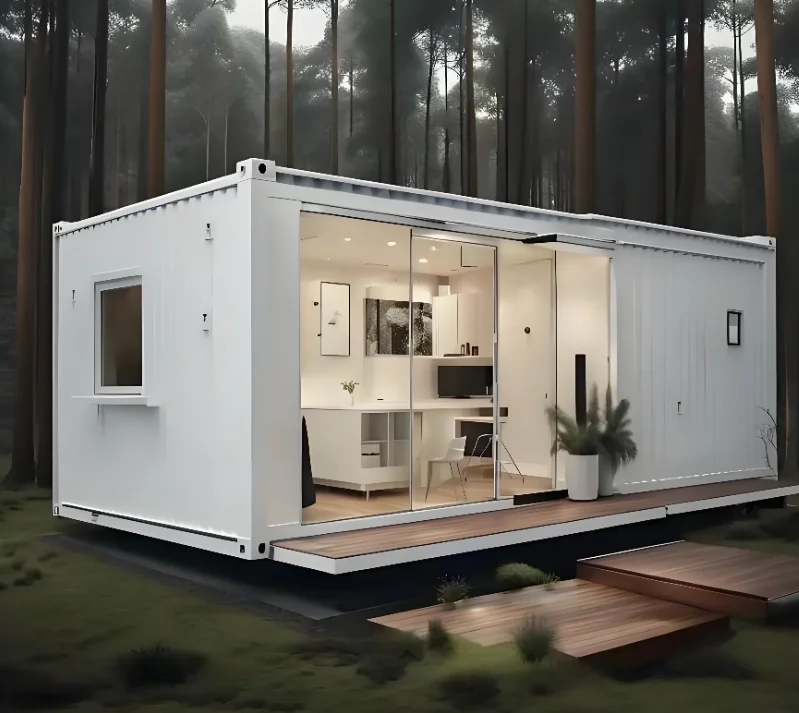 Movable Outdoor Steel Structure Container Houses Modern Design 2-Year Warranty for Scenic Spots Homestays Villa Expansion Boxes