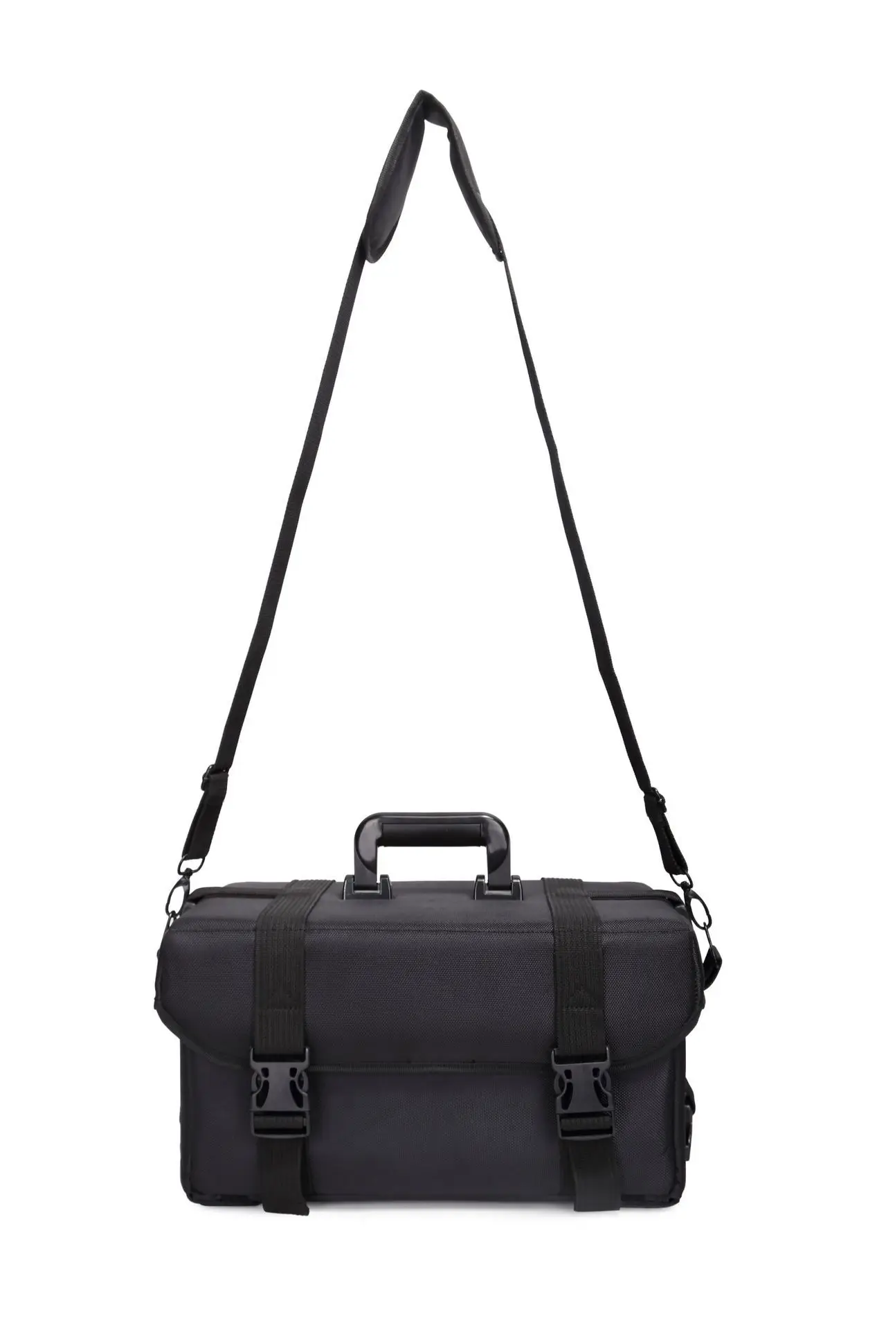 Venta directa personalizada de fábrica, carrito de nailon dos en uno para madre e hijo, estuche para cosméticos, correa para el hombro, bolsa de cosméticos de gran capacidad