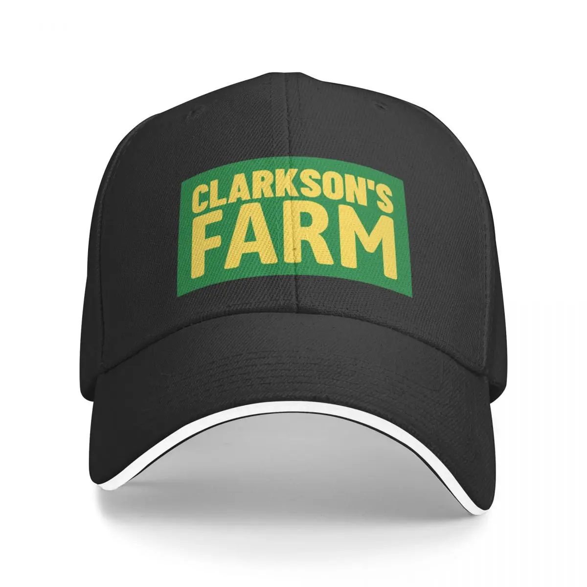 Clarksons Farm - Yellow Baseball Cap Golf Wear Horse Hat Hat Beach Luxury Cap Golf Men Women's